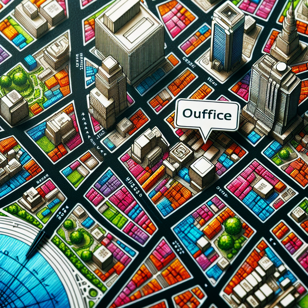 Map showing our location